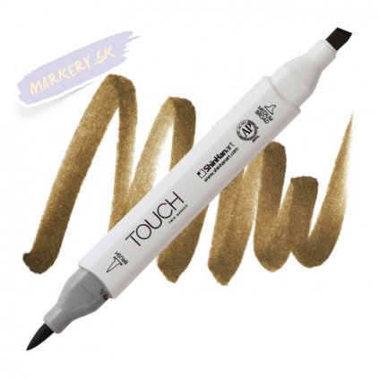 2181 2 br99 bronze touch twin brush marker