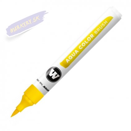 22092 4 molotow akvarelovy aqua color brush primary yellow