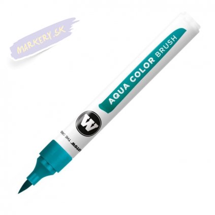 22113 4 molotow akvarelovy aqua color brush turquoise blue