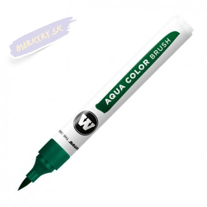 22116 4 molotow akvarelovy aqua color brush dark green