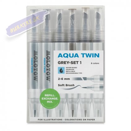 22212 2 molotow akvarelovy aqua twin 6ks sede a