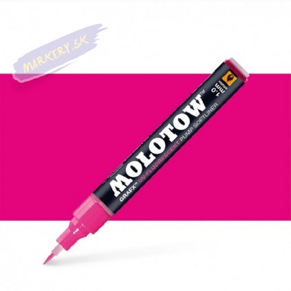 22446 3 molotow lihovy grafx ruzovy uv fluorescent neon brush