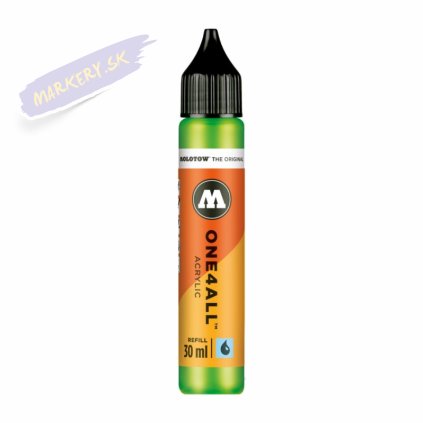 22614 1 molotow refill ink pro akrylovy one4all 30ml metallic green