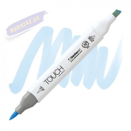 2280 2 pb144 pale baby blue touch twin brush marker