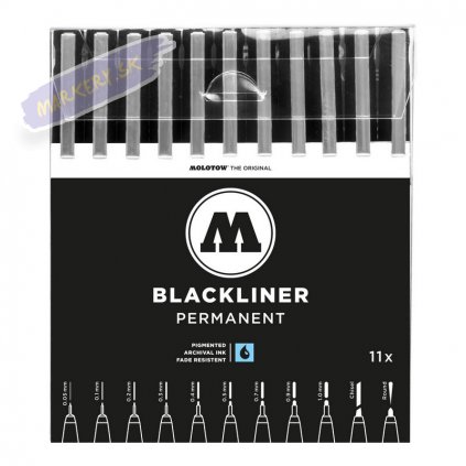 22800 2 molotow liner blackliner cerny 11ks