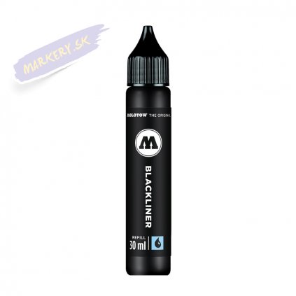 22809 3 molotow refill ink pro cerny brush blackliner