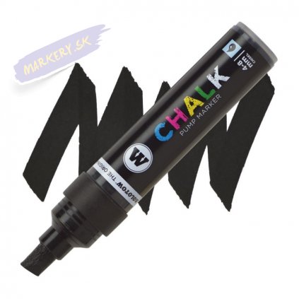 22887 3 molotow kridovy chalk na sklo 4 8mm cerny