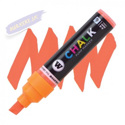 22896 3 molotow kridovy chalk na sklo 4 8mm oranzovy neon