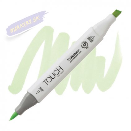 2313 2 gy173 dim green touch twin brush marker