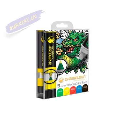 chameleon color tops set 5 marcadores tonos primarios (Kopírovat)