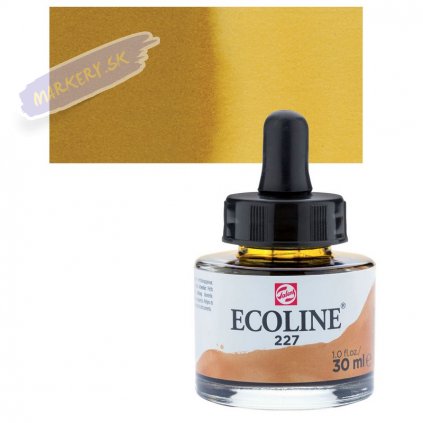 23625 4 ecoline aquarell ink 30ml 227 yellow ochre