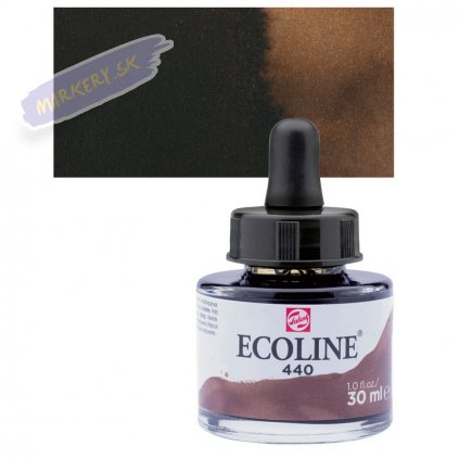 23691 4 ecoline aquarell ink 30ml 440 sepia deep