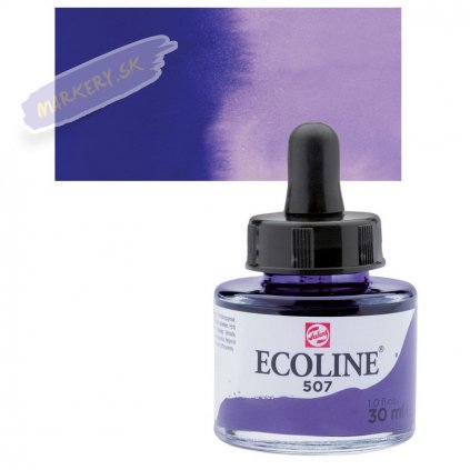 23703 4 ecoline aquarell ink 30ml 507 ultramarine violet
