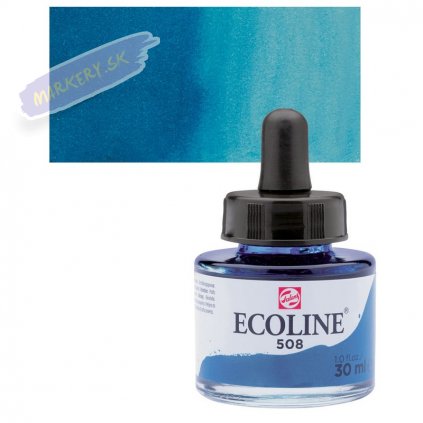 23706 4 ecoline aquarell ink 30ml 508 prussian blue