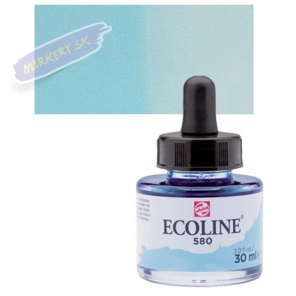 23730 4 ecoline aquarell ink 30ml 580 pastel blue