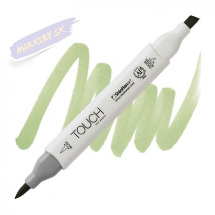 2379 2 gy237 willow green touch twin brush marker