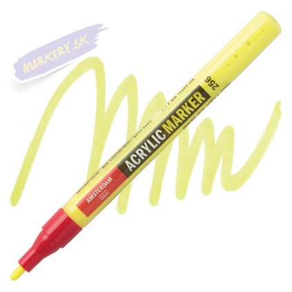 23808 2 amsterdam acrylic marker 2mm 256 reflex yellow