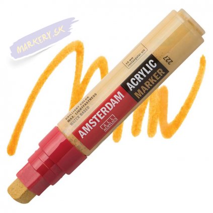 24027 2 amsterdam acrylic marker 15mm 227 yellow ochre