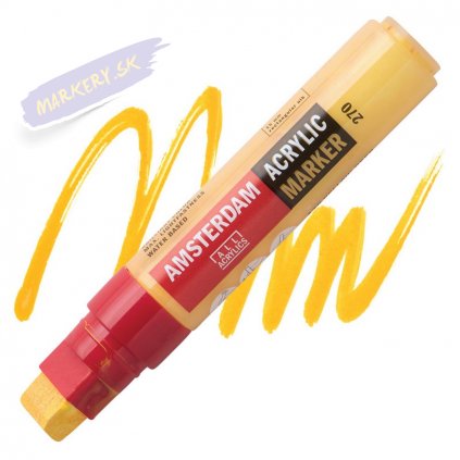 24030 2 amsterdam acrylic marker 15mm 270 azo yellow deep