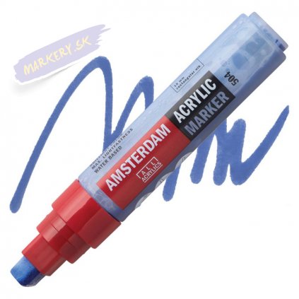 24051 2 amsterdam acrylic marker 15mm 504 ultramarine