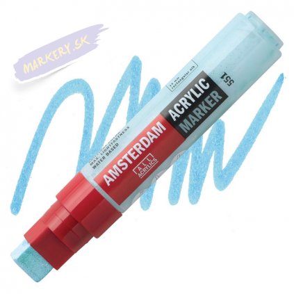 24057 2 amsterdam acrylic marker 15mm 551 sky blue light