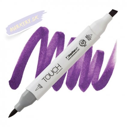 2415 2 p281 violet touch twin brush marker