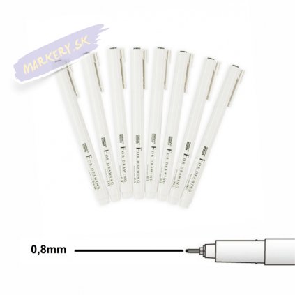 24375 1 liner marvy 0 8mm for drawing cerny