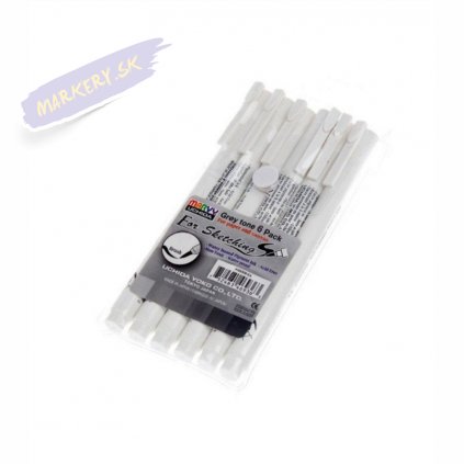 24414 1 liner marvy brush for drawing 6ks sede