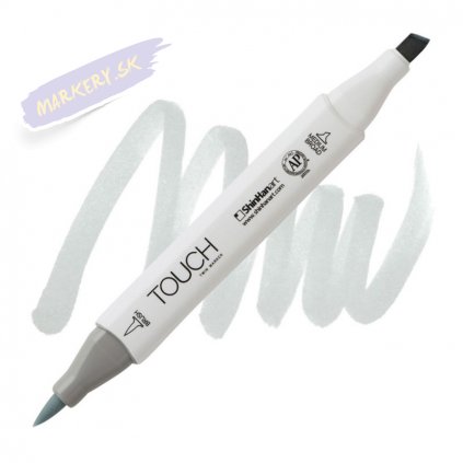 2448 2 gg1 green grey touch twin brush marker
