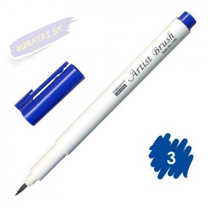 24510 2 marvy artist brush 3 blue