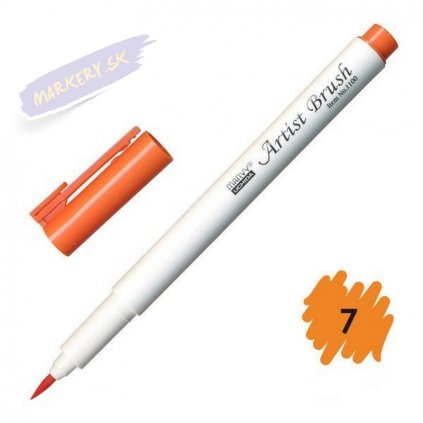 24522 2 marvy artist brush 7 orange