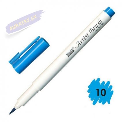 24531 2 marvy artist brush 10 light blue