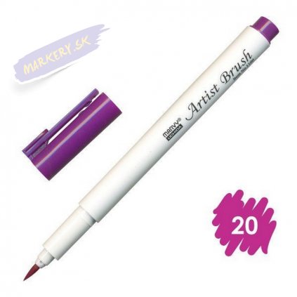 24561 2 marvy artist brush 20 magenta