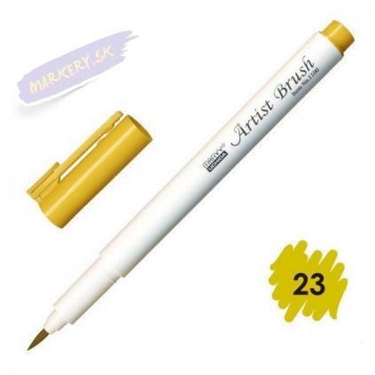 24570 2 marvy artist brush 23 gold ochre