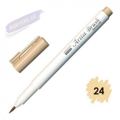 24573 2 marvy artist brush 24 beige