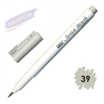 24618 2 marvy artist brush 39 ash grey