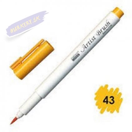 24630 2 marvy artist brush 43 brilliant yellow