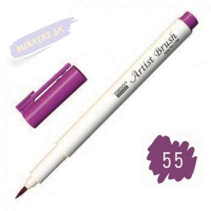 24666 2 marvy artist brush 55 iris purple