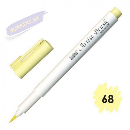 24690 2 marvy artist brush 68 daffodil yellow