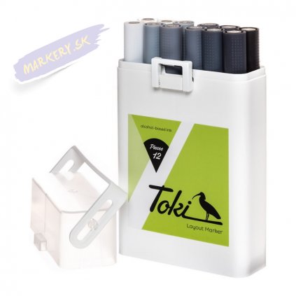 24798 5 toki marker sada 12ks sede