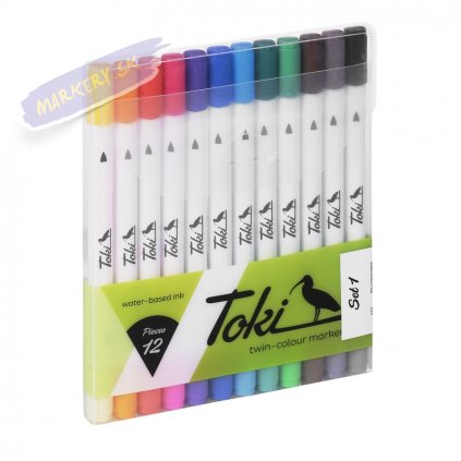 24816 3 toki oboustranne twin colour 12ks