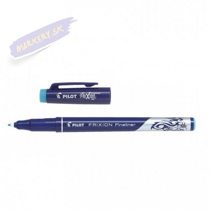 24897 3 pilot gumovaci frixion fineliner 0 45mm modry svetly