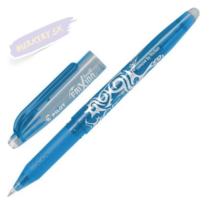 PL73114 LB Pilot Frixion Erasable Rollerball Pen Fine BLFR5 Light Blue Single P3 1024x1024