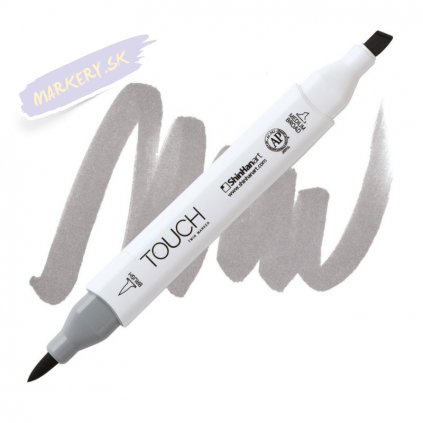 2505 2 wg4 warm grey touch twin brush marker