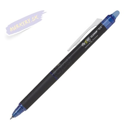 PILOT gumovacie FriXion Clicker Point, modrý