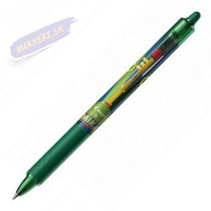 PILOT gumovacie FriXion Clicker 07, "MIKA" zelený