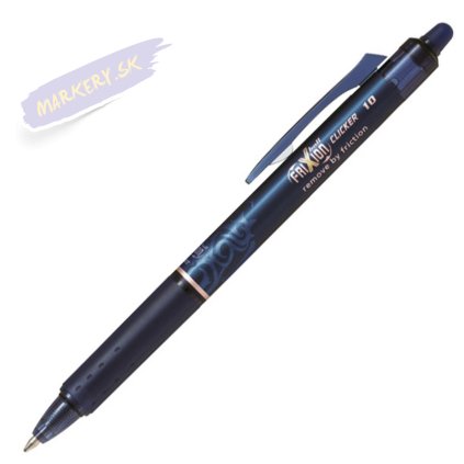 PILOT gumovacie FriXion Clicker 10, modrý tmavý