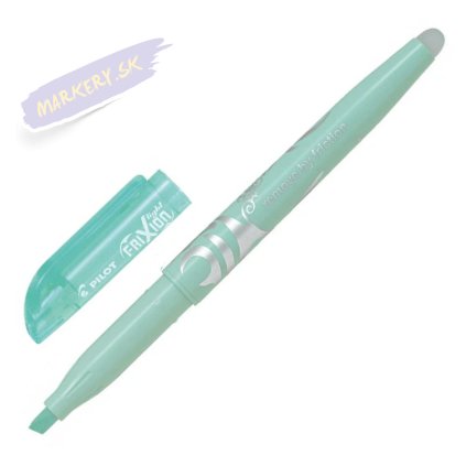 pilot frixion gumovaci zvyraznovac pastel zeleny