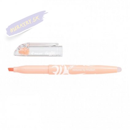 25329 3 pilot gumovaci zvyraznovac frixion light natural svetle oranzovy