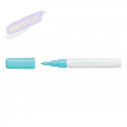 25575 6 pilot pintor akrylovy popisovac ef pastelovy zeleny